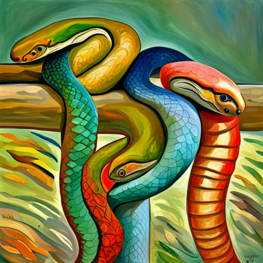 colorful snakes